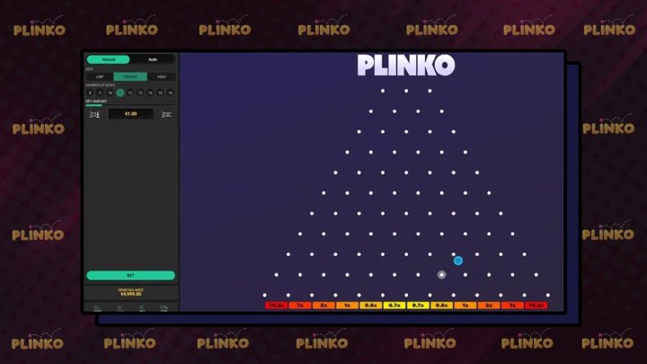 Jouez à Plinko gratuitement